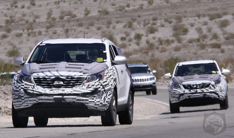SPIED: Kia's Sportage Snapped While Testing, Refresh On The Way