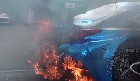 VIDEO: Watch The Exact Moment A Lexus RC F GT3 Goes Up In Smoke At Goodwood