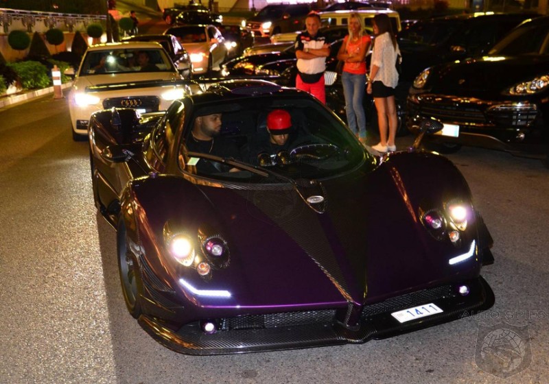 VIDEO: If You're Lewis Hamilton And You Have A Purple Pagani Zonda, THIS Is What It's Like To BLAST Through A Tunnel