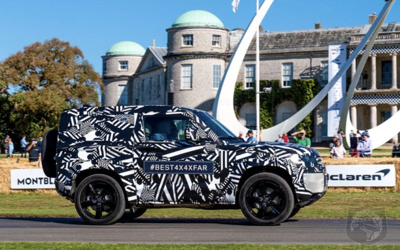 #FOS: SPIED! The All-new Land Rover DEFENDER 90 Kicks Off The GOODWOOD Festival Of Speed