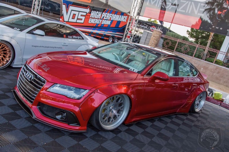 #SEMA: AWESOME or AWFUL? Is Liberty Walk Responsible For DESTROYING The Value Of This Audi A7?