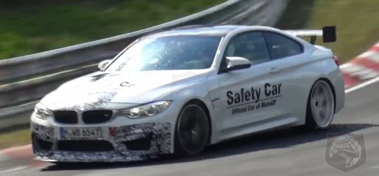 SPIED + VIDEO: BMW's Mysterious M4 Tester — Rumored GTS — Works The Ring HARD