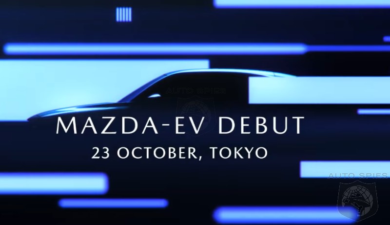TEASED! Mazda's First-ever Electric Vehicle Gets Teased AGAIN Ahead Of Its October 23 Debut In Tokyo
