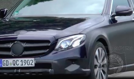 SPIED + VIDEO: Mercedes-Benz Is Preparing Its E-Class Wagon To Go OFF-Road, Seriously...