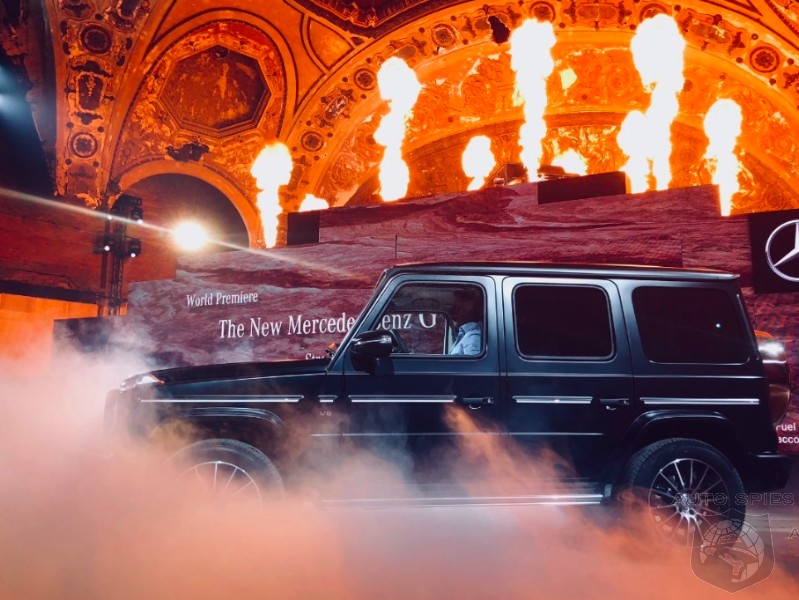 #NAIAS: Mercedes-Benz RELAUNCHES Its Iconic G-Class SUV With FIRE And The Help Of An A-Lister
