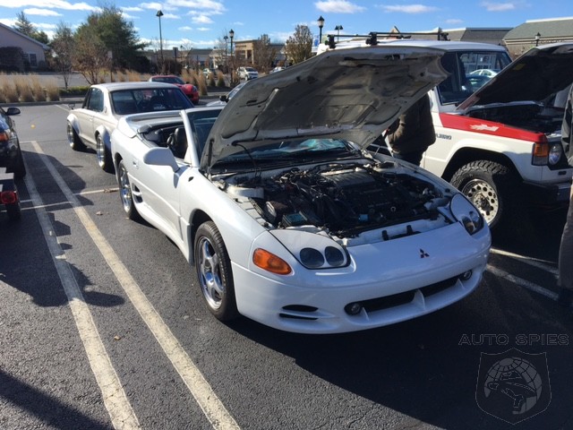 SPIED on the STREET: We Time Warp Back To 1995 To See The Mitsubishi 3000GT Spyder VR4 — You Won't Believe How MUCH It Originally Cost
