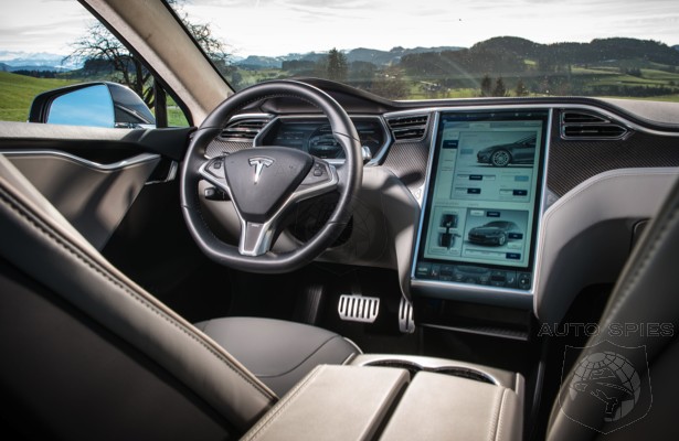WHY Hasn't ANY Other Luxury Automaker Really Embraced Having A HUGE Touchscreen In The Center Stack A La Tesla's Model S?