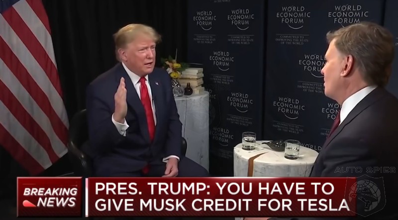 VIDEO: President Trump Comments On Elon Musk's Genius And Drops A BOMB...Kind Of...