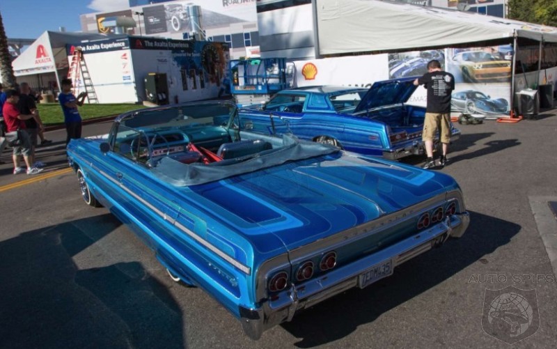#SEMA2015: Get LOW! The Lowriders Are Aired Out And Opened Up To Show Off Their HARDWARE Just For YOU!