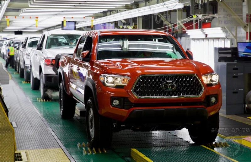 Toyota's Taking Tacoma Production To Mexico, Says NO Jobs Will Be Lost
