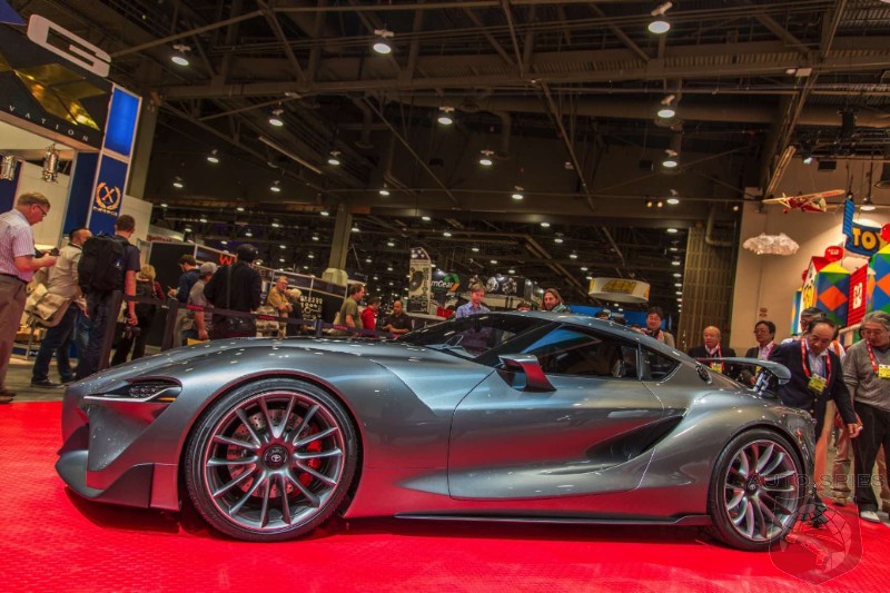 #SEMAShow: Uh Oh! Will The BEST In Show Go To A COMPLETELY UNMODDED Car? Toyota Shows Off A SWEET FT-1 Concept