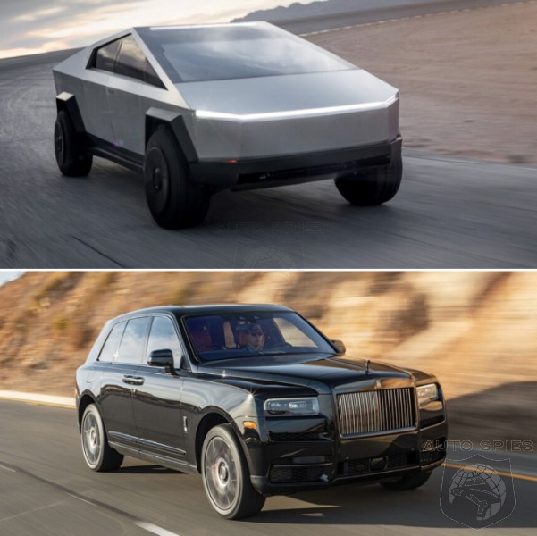 SUV WARS! Which Exterior Design Is WORSE? The Tesla Cybertruck Or The Rolls-Royce Cullinan?