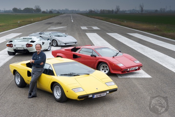 Valentino Balboni Picks His Favorite Lamborghini Countach Out Of The Lot