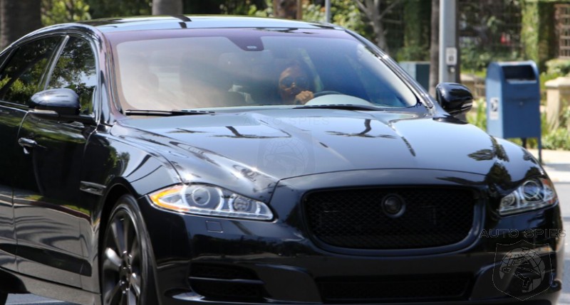 Victoria Beckham Snapped Cruising In Her Murdered Out Jaguar
