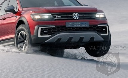 #NAIAS: Volkswagen Gives The Second-Gen Tiguan GTE Some Off-Road Credentials — Active Concept Debuts