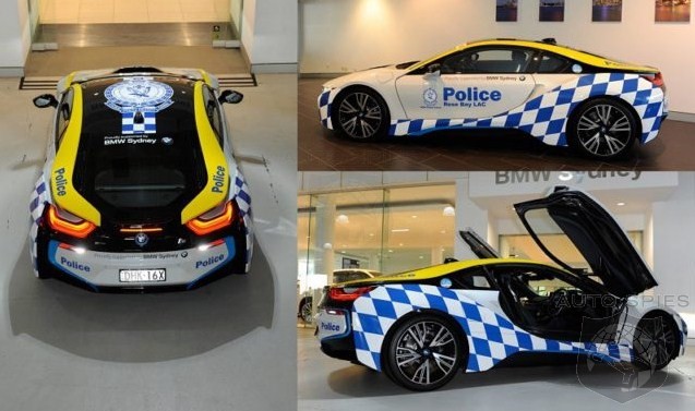 BMW i8 delivered to Australian police force