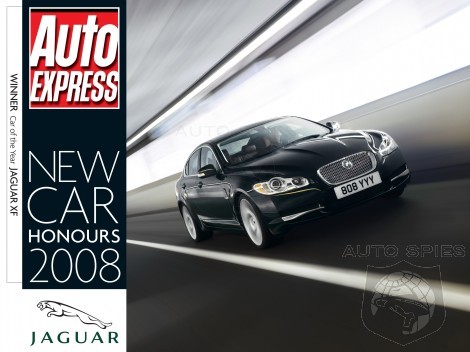 Auto Express: Jaguar XF wins Car of the Year