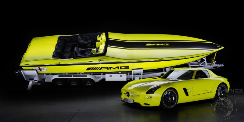 SLS AMG Coupe Electric Drive Cigarette Boat Revealed