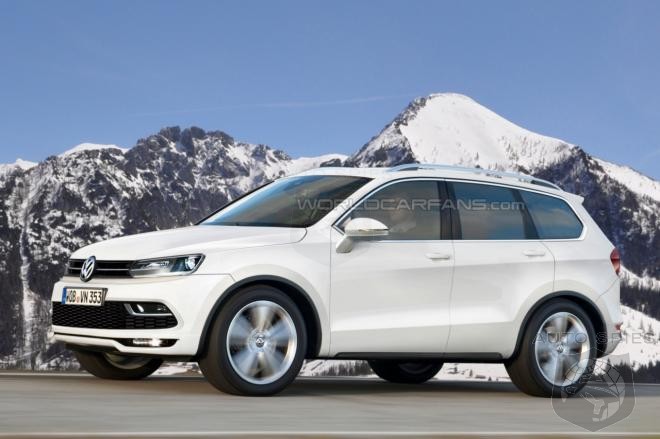 Volkswagen Unveiling Passat-Based Three-Row SUV At Detroit Show