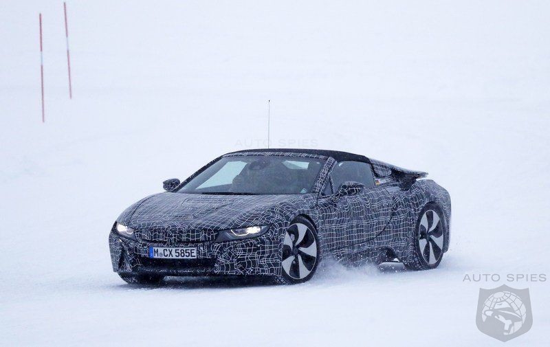 2018 BMW i8 Spyder - The German automaker prepares to launch an-all new model without roof