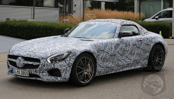 2018 MERCEDES-AMG GT C ROADSTER - first photos at test driving