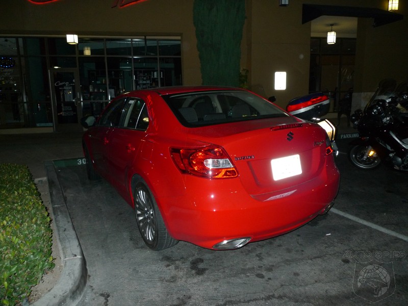 Production 2010 Suzuki Kizashi in the Flesh in OC, CA