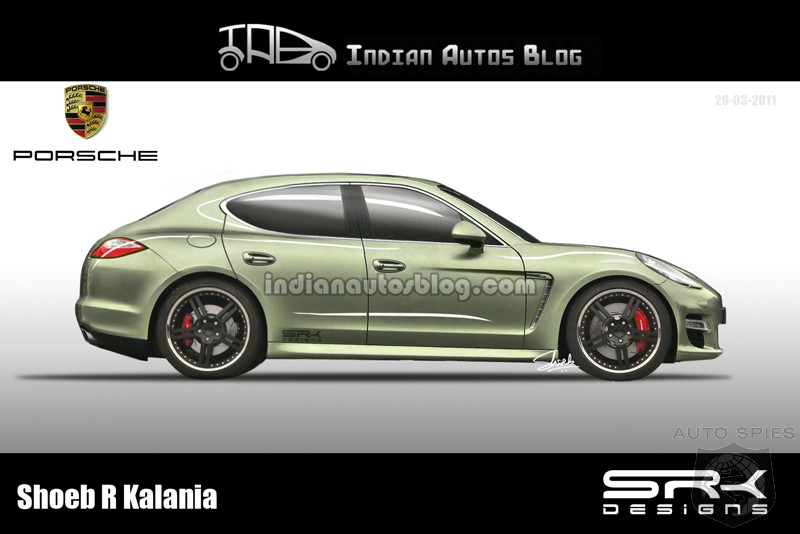 2016 Porsche Pajun (Panamera Junior) rendered