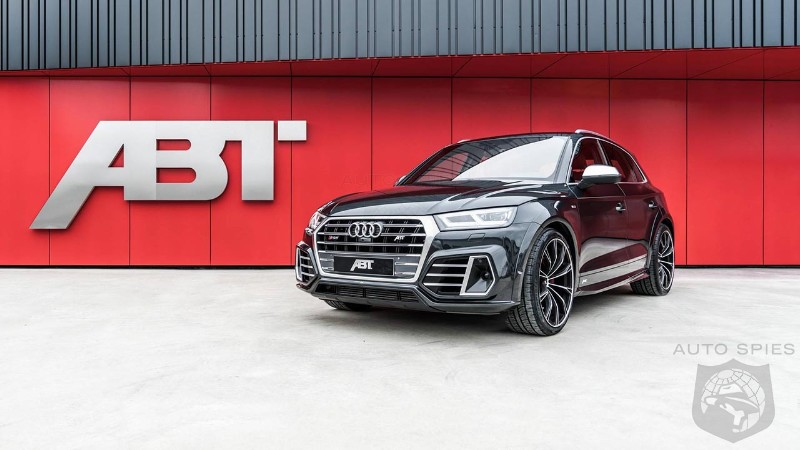 2018 Audi SQ5 has been lowered by ABT Sportsline to make it look like a hatchback