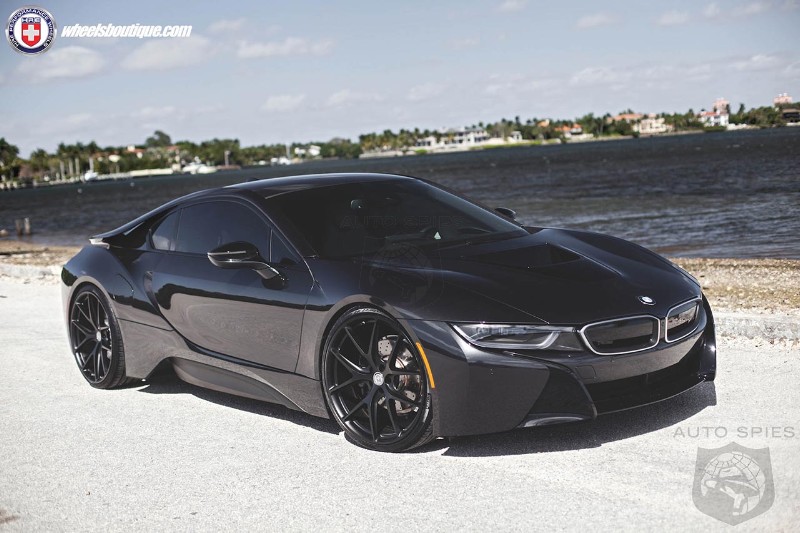 Blacked Out Bmw I8 Looks Stealthy With Hre Wheels Autospies Auto News