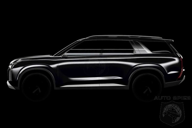 First teaser image of the Hyundai Palisade SUV