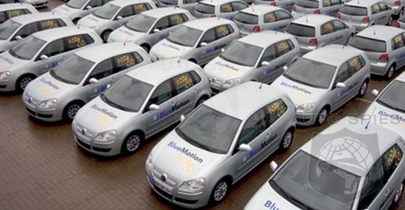Volkswagen provides 102 Polo BlueMotions as shuttles in Geneva