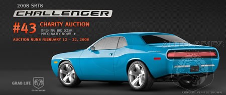 43rd production 2008 Challenger SRT8 sells for $228k