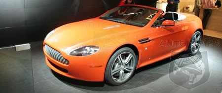 LA Auto Show: Aston Martin V8 Vantage N400 Roadster (live images)