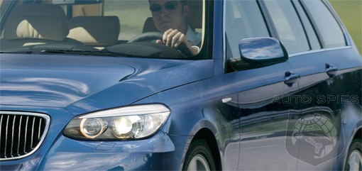 BMW 5-series Touring rendering
