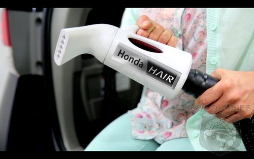 Honda Introduces HondaHAIR, First-Ever In-Vehicle Hair-Grooming Tool