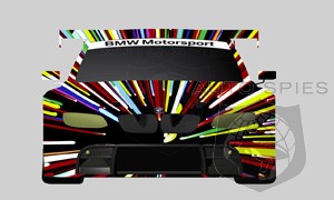 Jeff Koons Bmw M3 GT2 Art Car to compete in the 24 Hours of Le Mans race