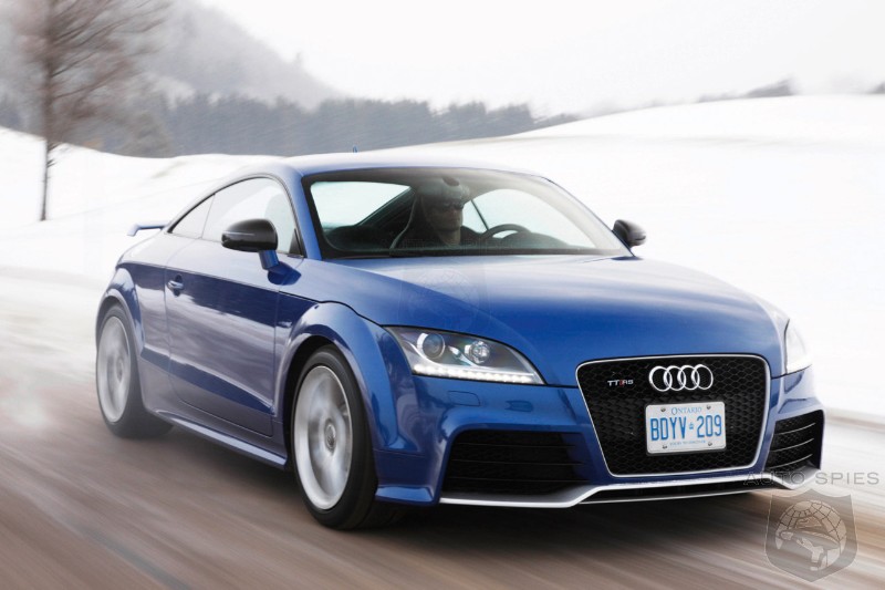 Audi TT-RS presented at the 2011 Chicago Auto Show before sales announcement