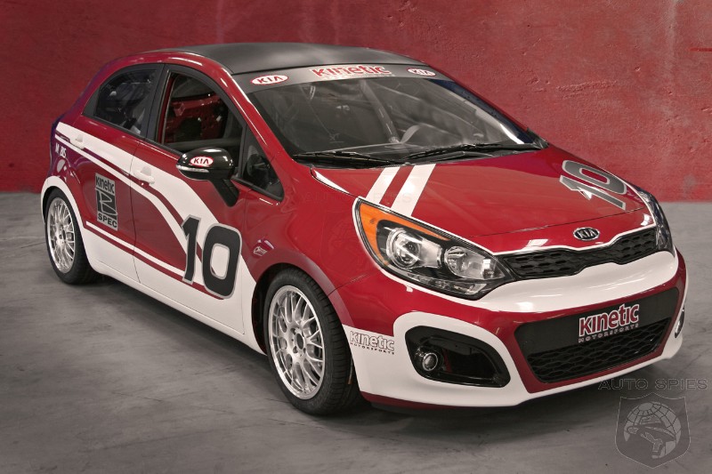 Kia Rio B-Spec Race Car Unveiled - AutoSpies Auto News