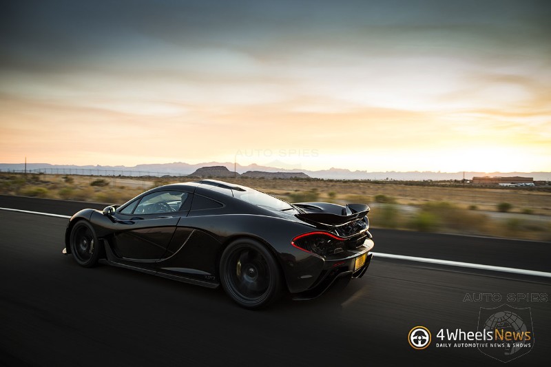 McLaren P1 production begins